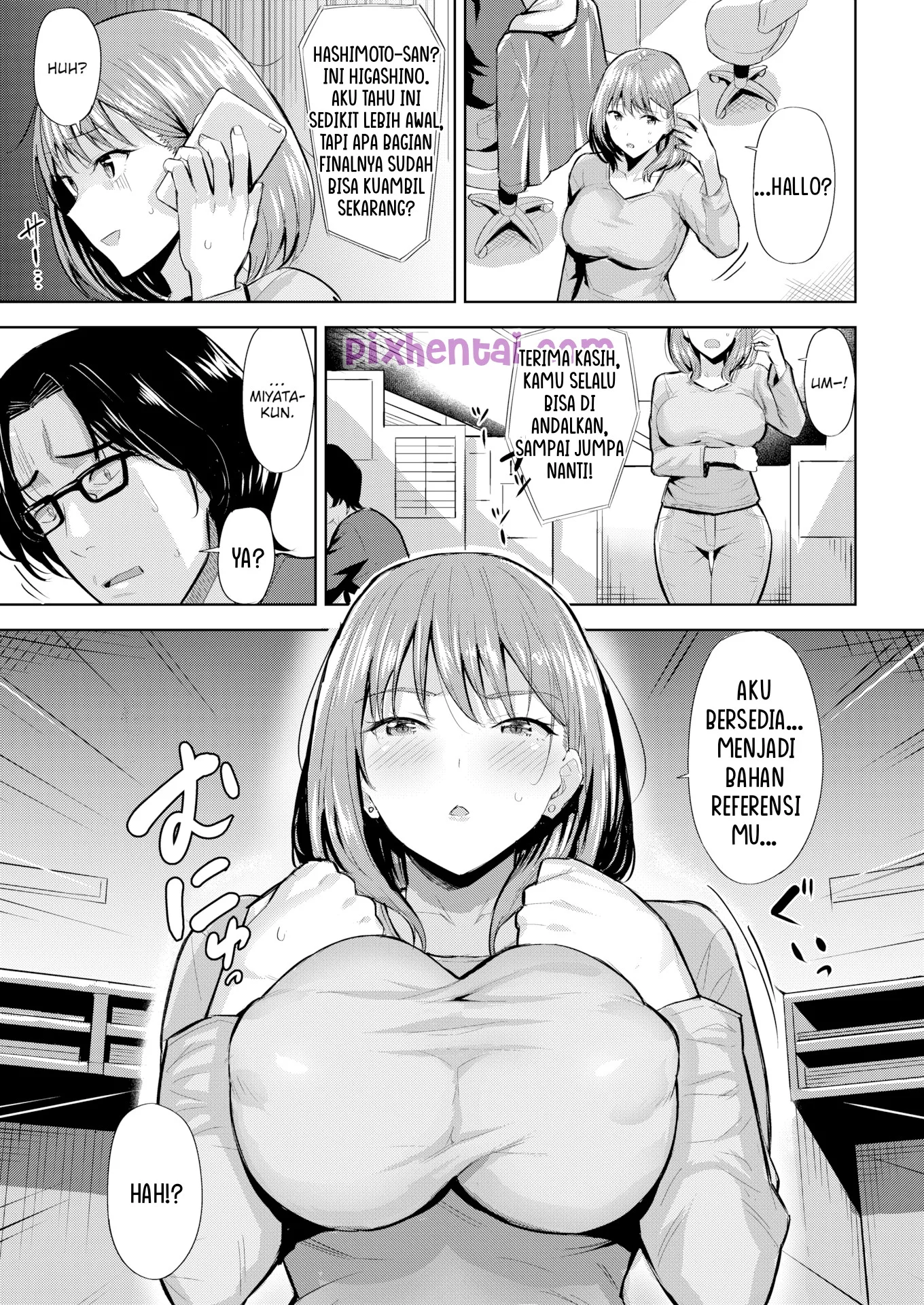 Komik hentai xxx manga sex bokep Susuku Jadi Bahan Referensi Animator 5